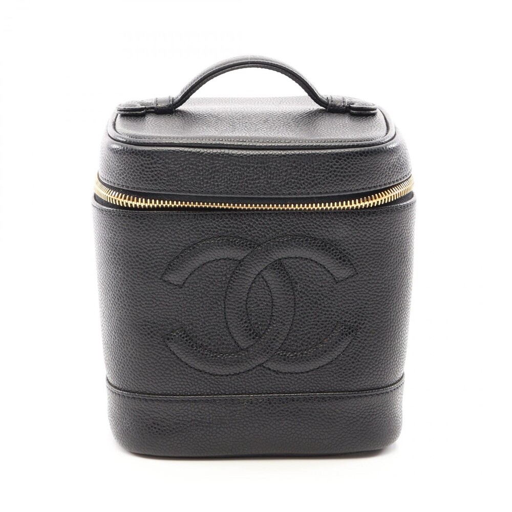 Chanel Coco Mark Vanity Handbag Grained #338842C12B